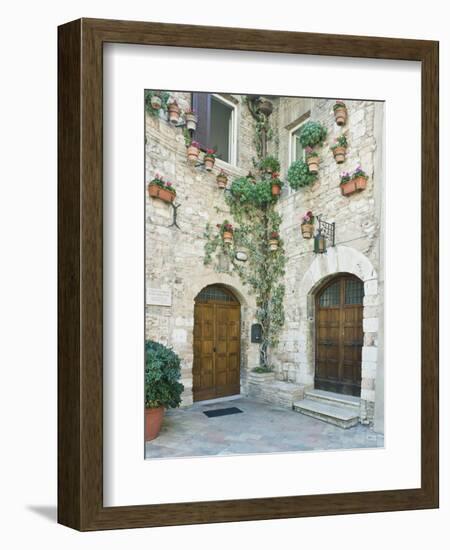 Old World House, Assisi, Umbria, Italy-Rob Tilley-Framed Photographic Print