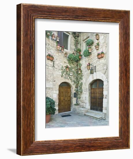 Old World House, Assisi, Umbria, Italy-Rob Tilley-Framed Photographic Print