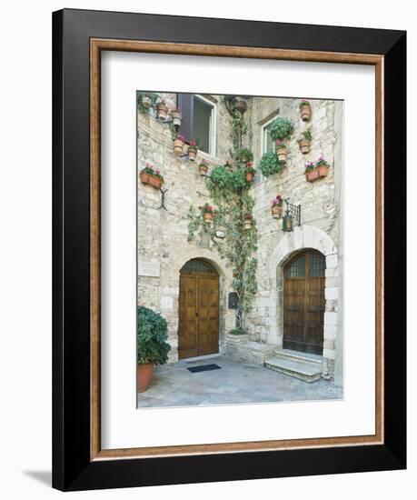 Old World House, Assisi, Umbria, Italy-Rob Tilley-Framed Photographic Print