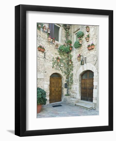 Old World House, Assisi, Umbria, Italy-Rob Tilley-Framed Photographic Print