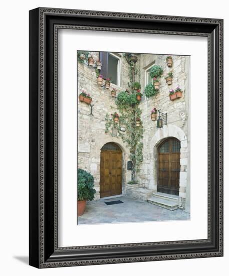 Old World House, Assisi, Umbria, Italy-Rob Tilley-Framed Photographic Print