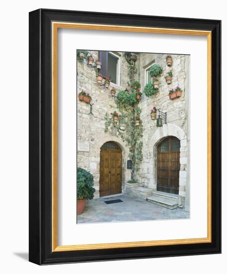 Old World House, Assisi, Umbria, Italy-Rob Tilley-Framed Photographic Print