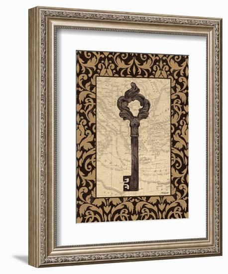 Old World Key II-Todd Williams-Framed Art Print