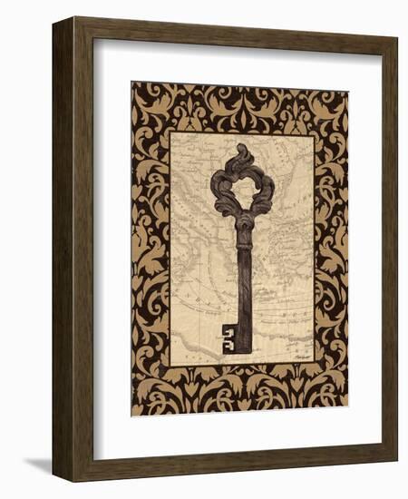 Old World Key II-Todd Williams-Framed Art Print