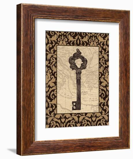 Old World Key II-Todd Williams-Framed Art Print