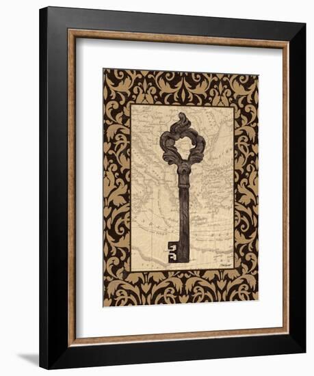 Old World Key II-Todd Williams-Framed Art Print