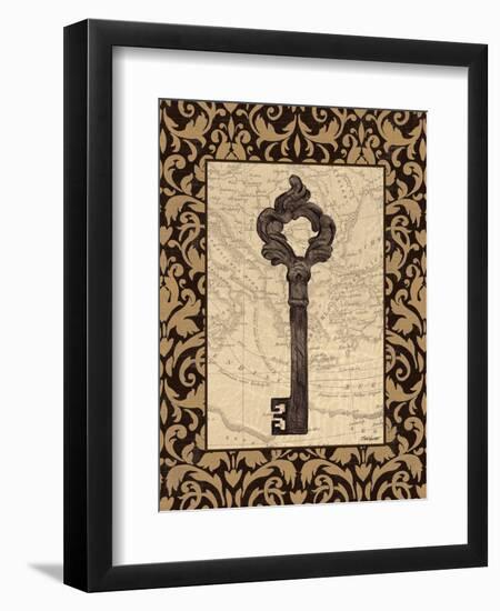 Old World Key II-Todd Williams-Framed Art Print