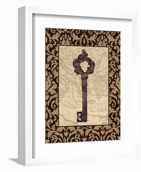 Old World Key II-Todd Williams-Framed Art Print