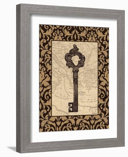 Old World Key II-Todd Williams-Framed Art Print