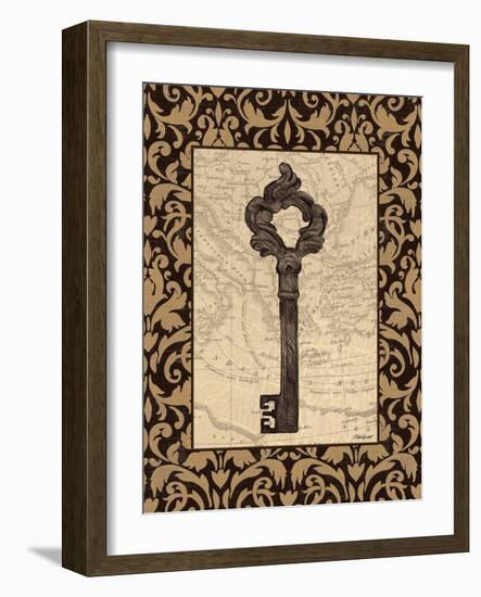 Old World Key II-Todd Williams-Framed Art Print