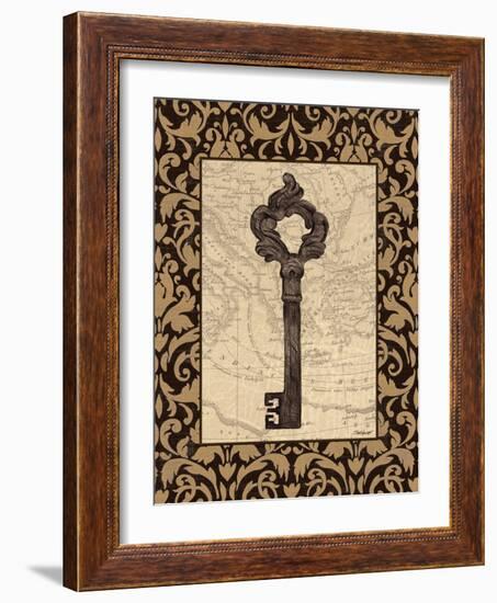 Old World Key II-Todd Williams-Framed Art Print