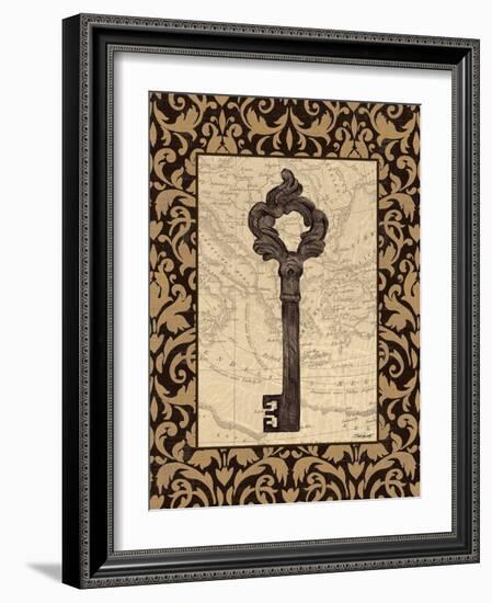 Old World Key II-Todd Williams-Framed Art Print