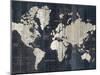 Old World Map Blue Crop-Wild Apple Portfolio-Mounted Premium Giclee Print