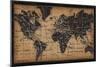 Old World Map-null-Mounted Art Print