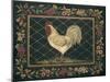 Old World Rooster-Kimberly Poloson-Mounted Art Print