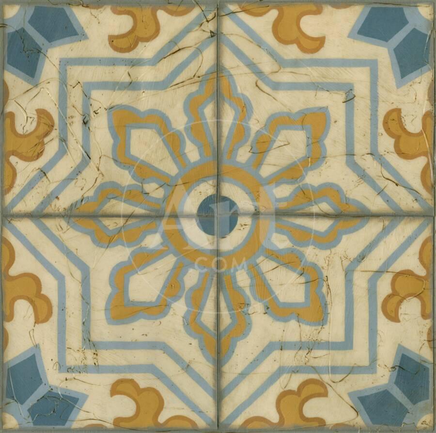 Old World Tiles Iii Art Print By Chariklia Zarris Com Old World Tiles Iiiby Chariklia Zarris
