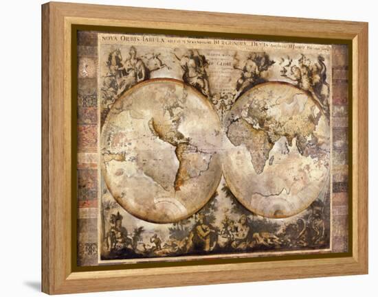 Old World-Edwin Douglas-Framed Stretched Canvas