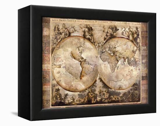 Old World-Edwin Douglas-Framed Stretched Canvas
