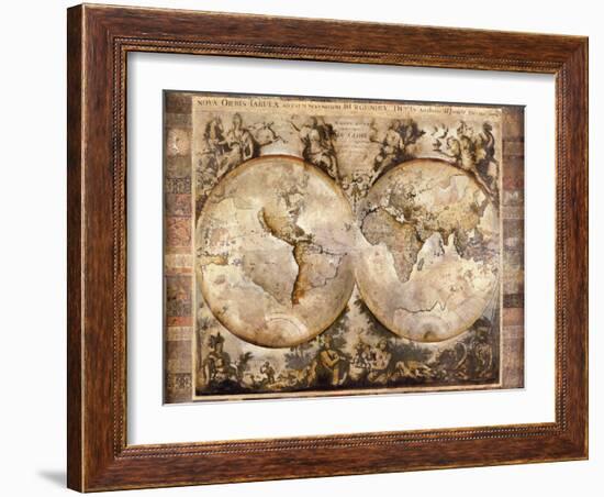 Old World-Edwin Douglas-Framed Premium Giclee Print