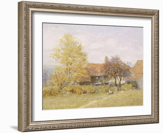 Old Wyldes Farm, Hampstead-Helen Allingham-Framed Giclee Print