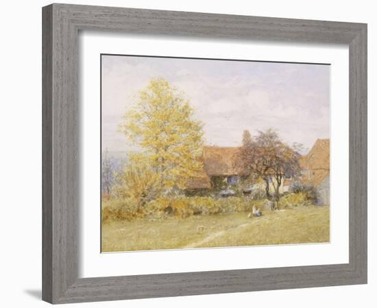 Old Wyldes Farm, Hampstead-Helen Allingham-Framed Giclee Print