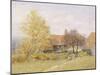 Old Wyldes Farm, Hampstead-Helen Allingham-Mounted Giclee Print