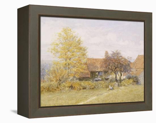 Old Wyldes Farm, Hampstead-Helen Allingham-Framed Premier Image Canvas