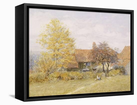 Old Wyldes Farm, Hampstead-Helen Allingham-Framed Premier Image Canvas