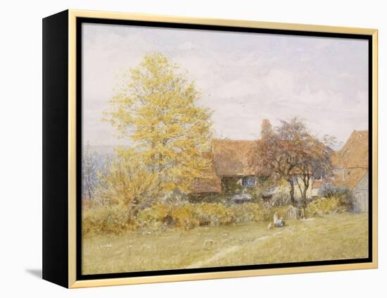 Old Wyldes Farm, Hampstead-Helen Allingham-Framed Premier Image Canvas