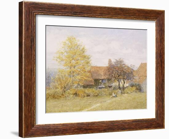 Old Wyldes Farm, Hampstead-Helen Allingham-Framed Giclee Print