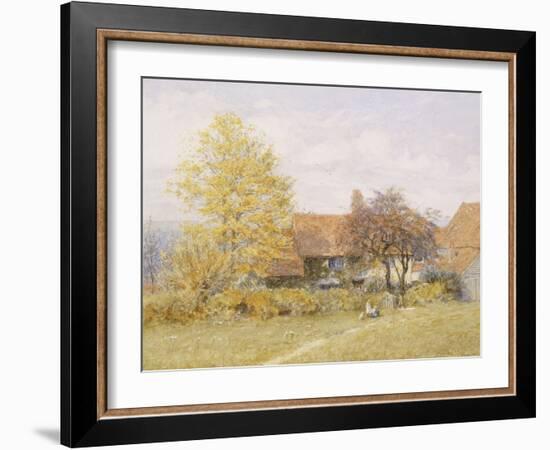 Old Wyldes Farm, Hampstead-Helen Allingham-Framed Giclee Print