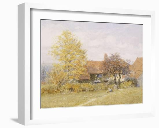 Old Wyldes Farm, Hampstead-Helen Allingham-Framed Giclee Print