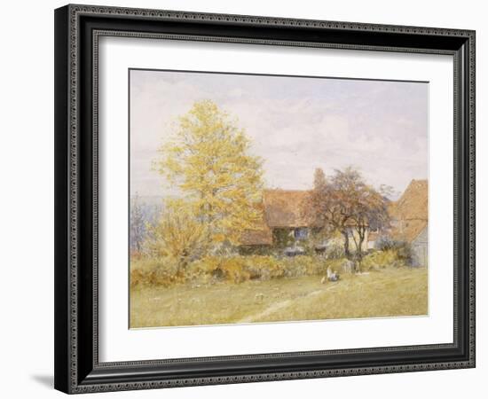 Old Wyldes Farm, Hampstead-Helen Allingham-Framed Giclee Print