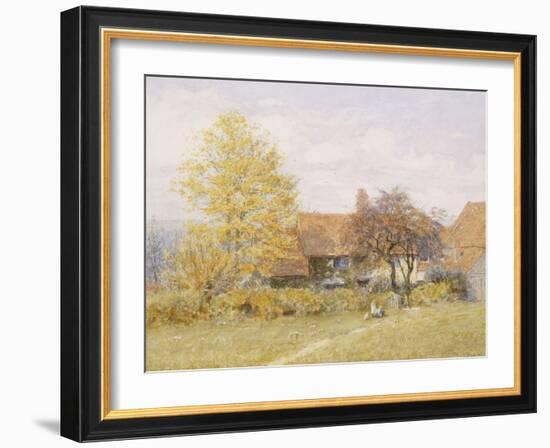 Old Wyldes Farm, Hampstead-Helen Allingham-Framed Giclee Print