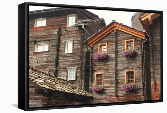 Old Zermatt-Les Mumm-Framed Stretched Canvas