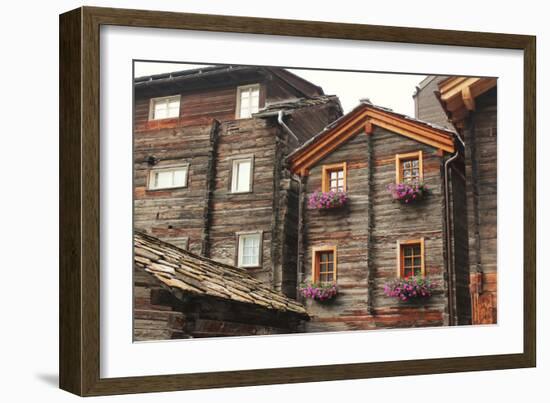 Old Zermatt-Les Mumm-Framed Photographic Print