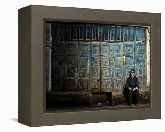 Old-Mohammad Reza-Framed Premier Image Canvas