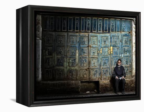Old-Mohammad Reza-Framed Premier Image Canvas
