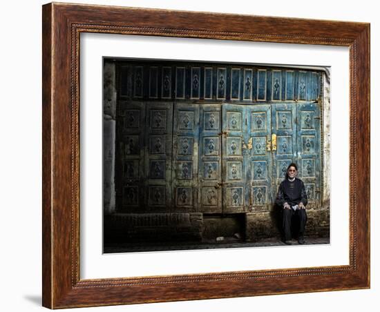 Old-Mohammad Reza-Framed Photographic Print