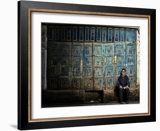 Old-Mohammad Reza-Framed Photographic Print