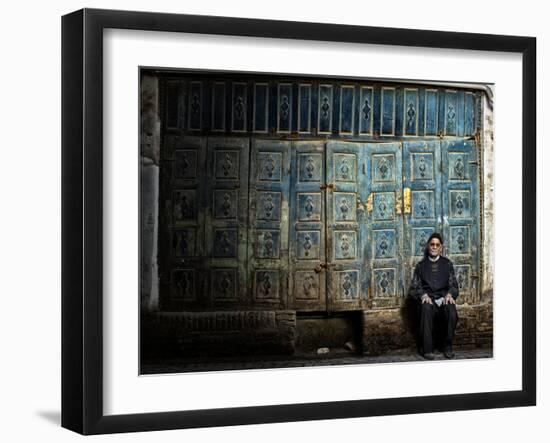 Old-Mohammad Reza-Framed Photographic Print