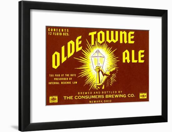 Olde Towne Ale-null-Framed Art Print