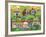 Olde Tyme Village Quilt Maker-Cheryl Bartley-Framed Giclee Print