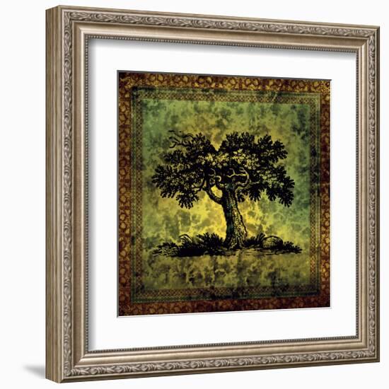 Olden Oak of Gondor-Jay Molando-Framed Art Print