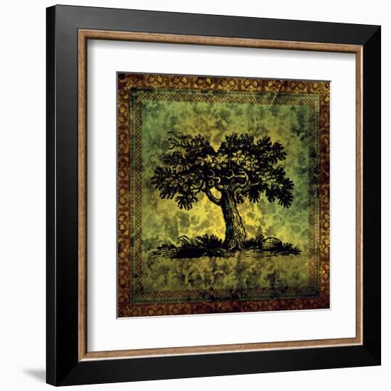 Olden Oak of Gondor-Jay Molando-Framed Art Print