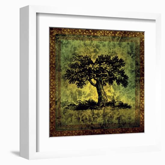 Olden Oak of Gondor-Jay Molando-Framed Art Print