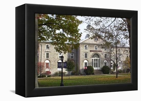 Oldest Dickinson College Building, Old West Hall, Built in 1803-null-Framed Premier Image Canvas