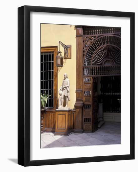 Oldest Home in Americas to be Continuously Inhabited, Las Casa Aliaga, Lima, Peru-Cindy Miller Hopkins-Framed Photographic Print
