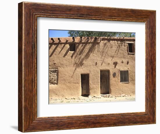 Oldest House in the United States, Now a Museum, Santa Fe, New Mexico-Wendy Connett-Framed Photographic Print