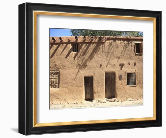 Oldest House in the United States, Now a Museum, Santa Fe, New Mexico-Wendy Connett-Framed Photographic Print